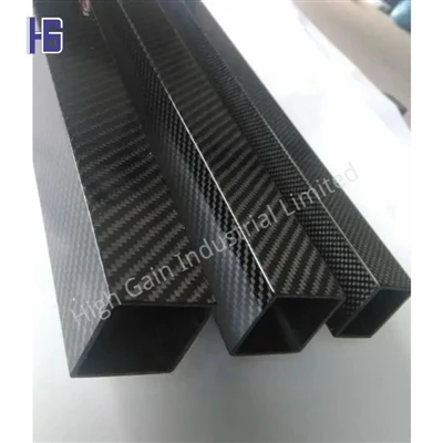 Producción y aplicaciones de tubos cuadrados de fibra de carbono