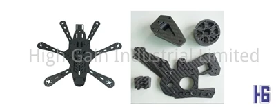 Amplio uso de fibra de carbono en modelos RC