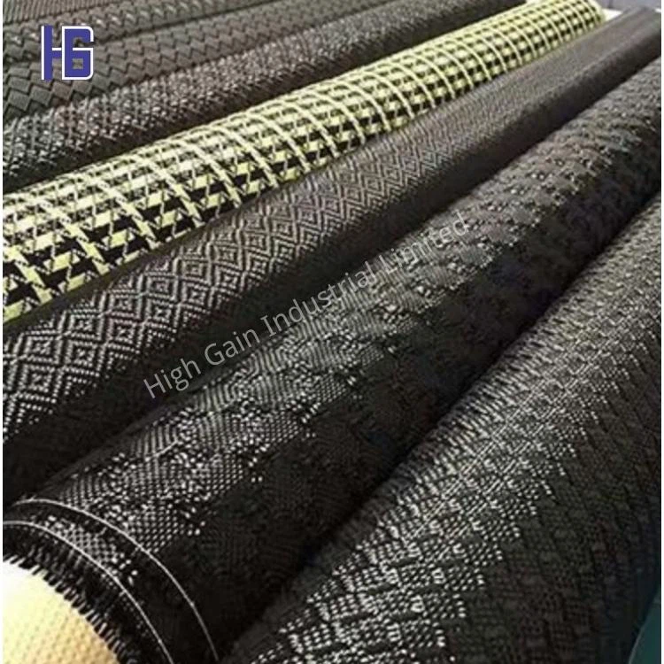 Rollo de tela de fibra de carbono