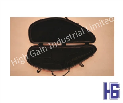 Estuche de fibra de carbono para saxofón alto en color rojo