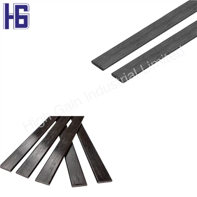 Tira de fibra de carbono