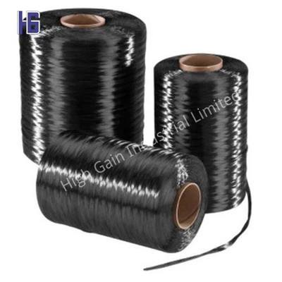 Material de fibra de carbono infundido
